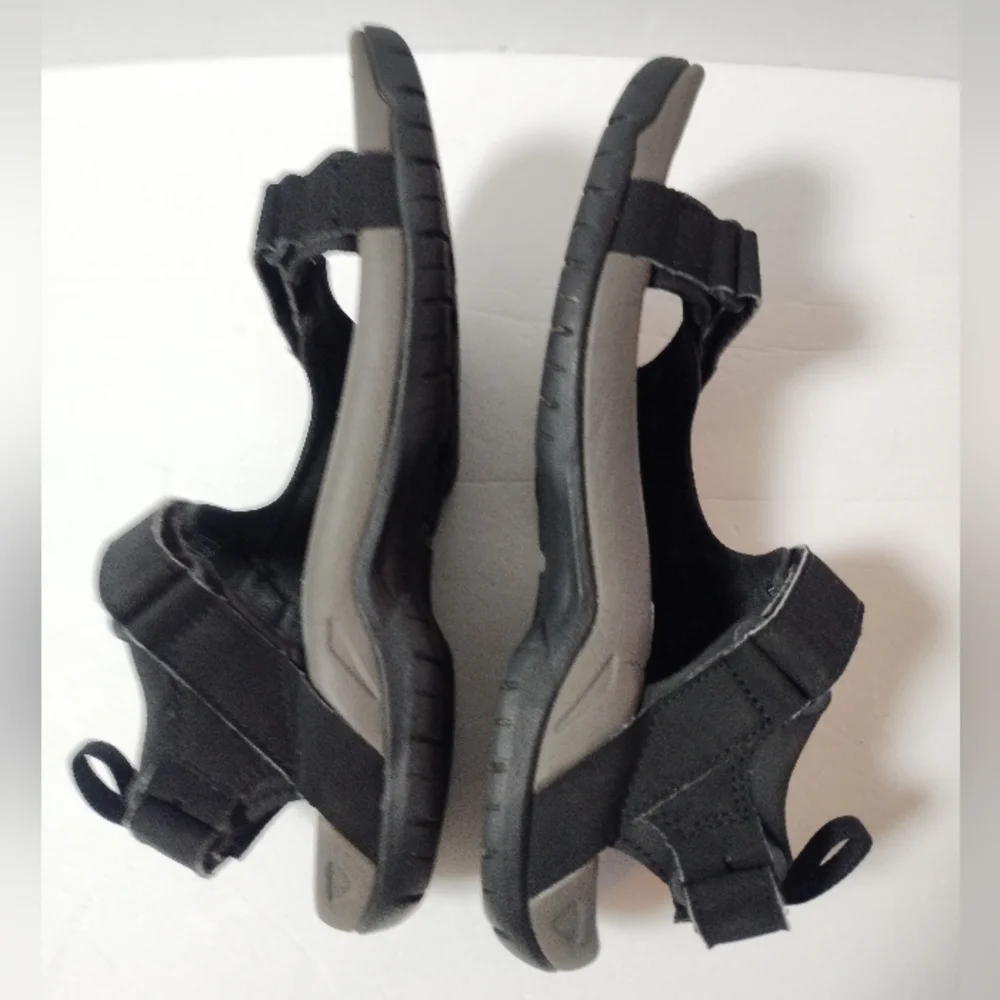 Teva Meacham Trail  Black Slingback Hiking Sandals Men’s Size 8